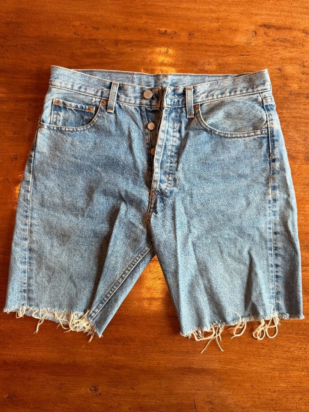 Authentic 501 Button-fly cut-off shorts – 30” waist - unisex